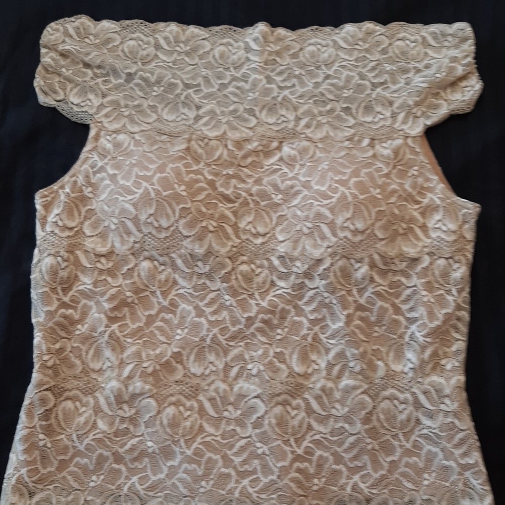 Lace off the shoulder top